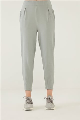 Diagonal Trousers Gray